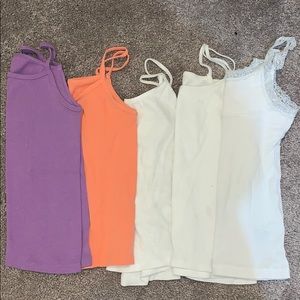 Fruit of the loom Purple orange white undershirt